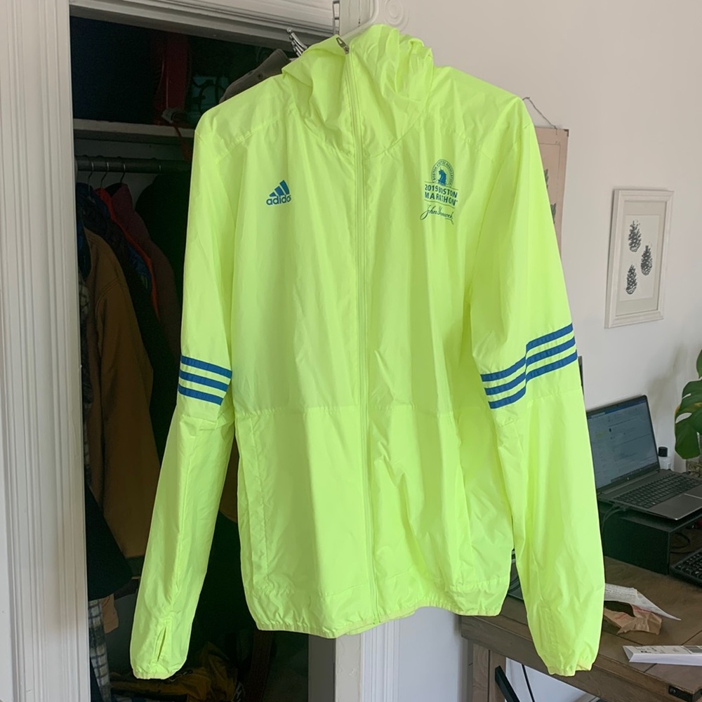 2019 Boston Marathon Adidas windbreaker